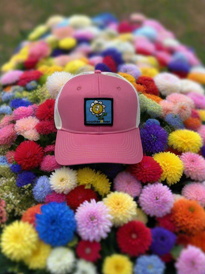 Flower Hat patches