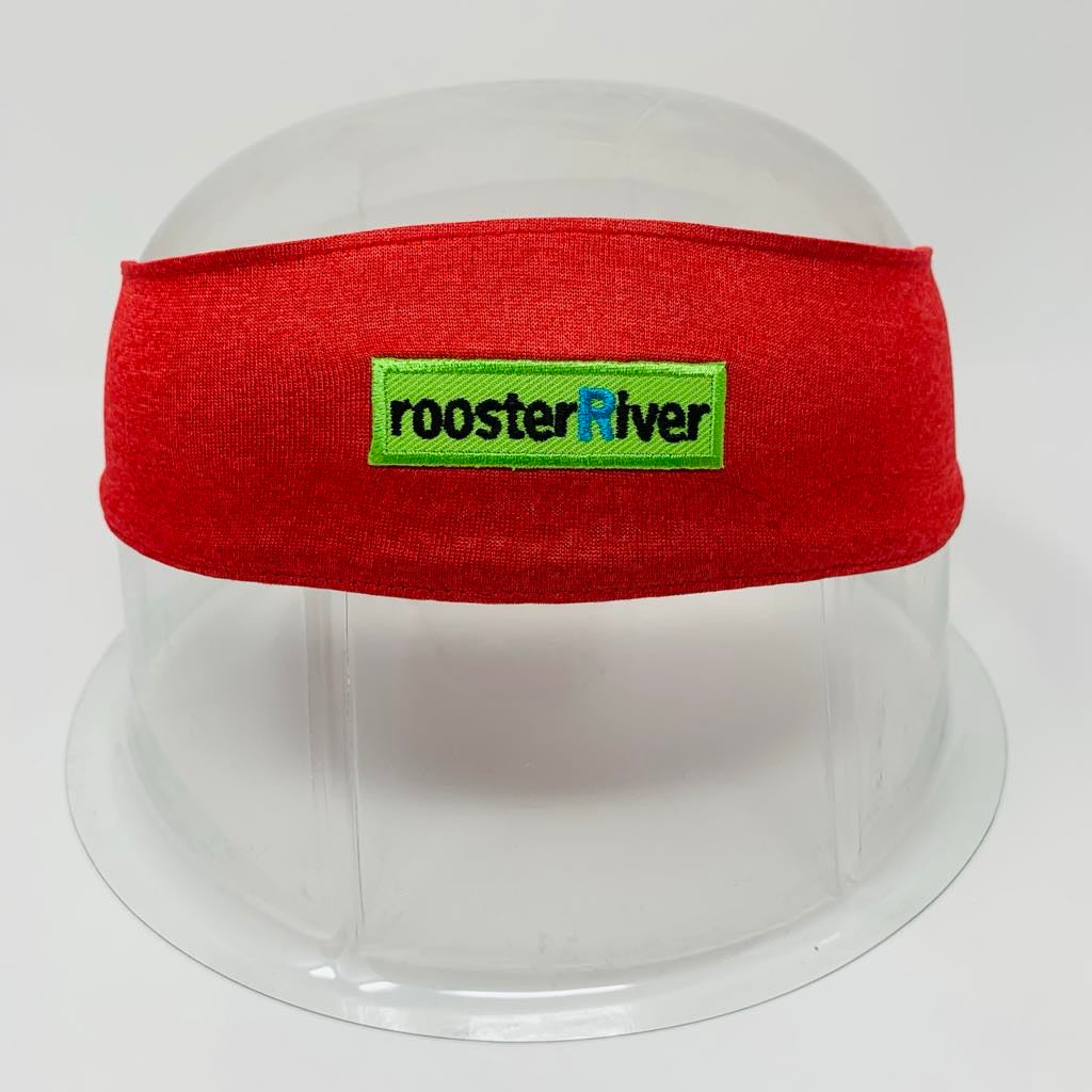 Headband Green on Red